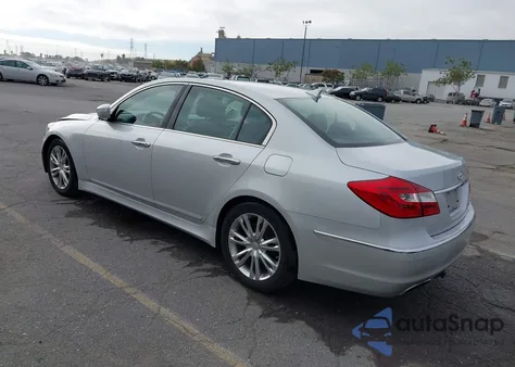 2014 Hyundai Genesis 3.8 из США, поврежденный, VIN KMHGC4DD4EU263792
